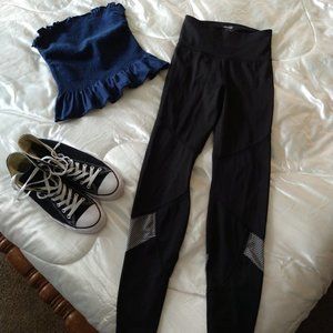 Leggings & Tube Top Fit